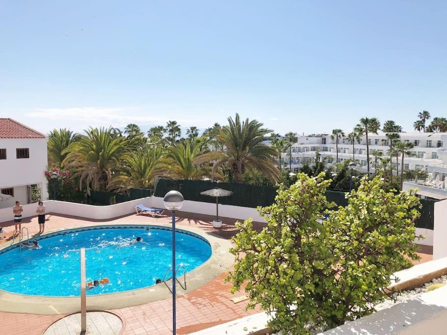 Apartamento Lucia Garden City Con Piscina Climatizada Playa Fanabe Exterior photo